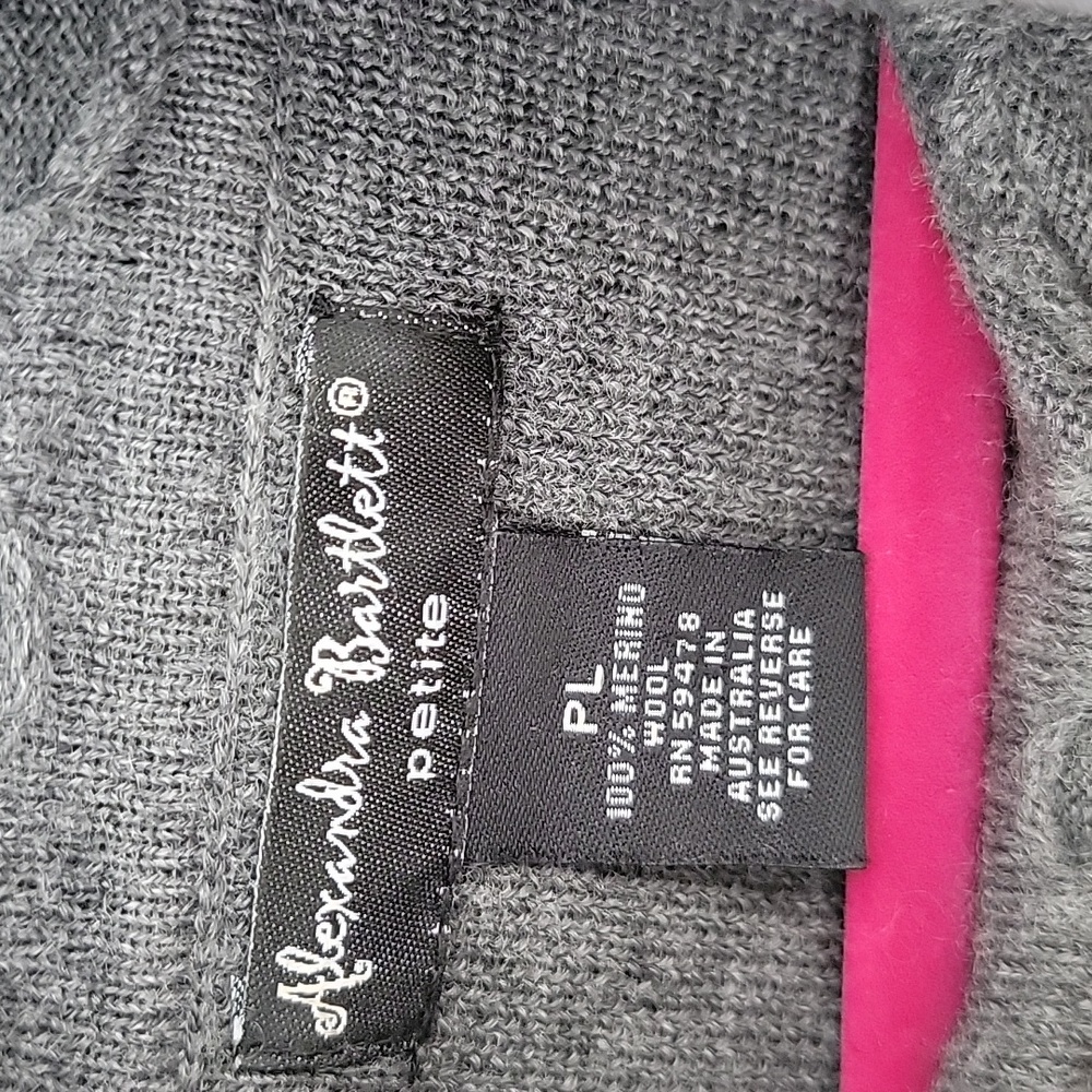 Alexandra Bartlett Merino Wool Turtleneck Sweater Sz PL Made in Australia - Picture 5 of 9